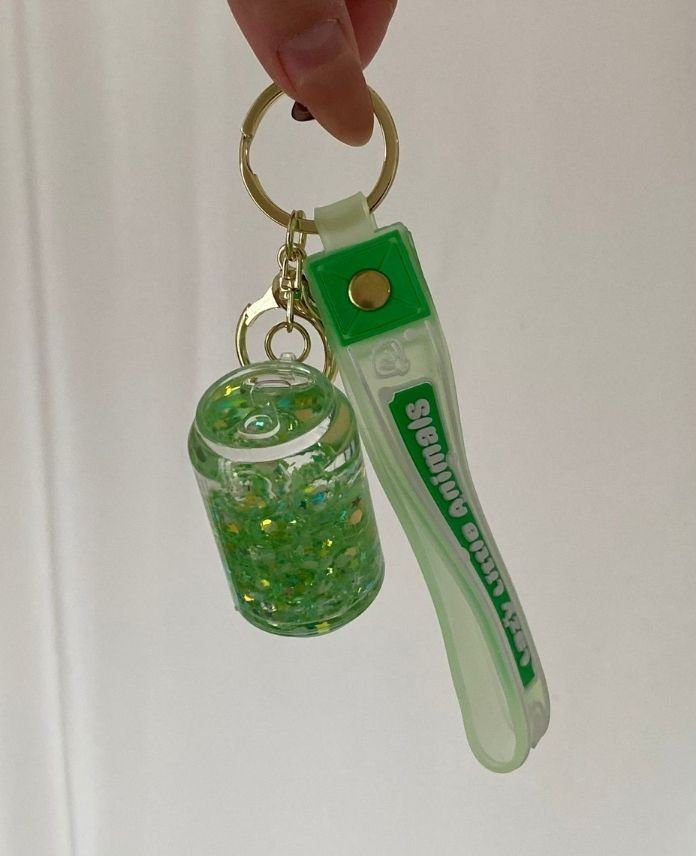 AKSULUANAHTARLIKKAVONOZYESIL-1-1.jpg Sulu Kavonoz Anahtarlık - Görsel 1