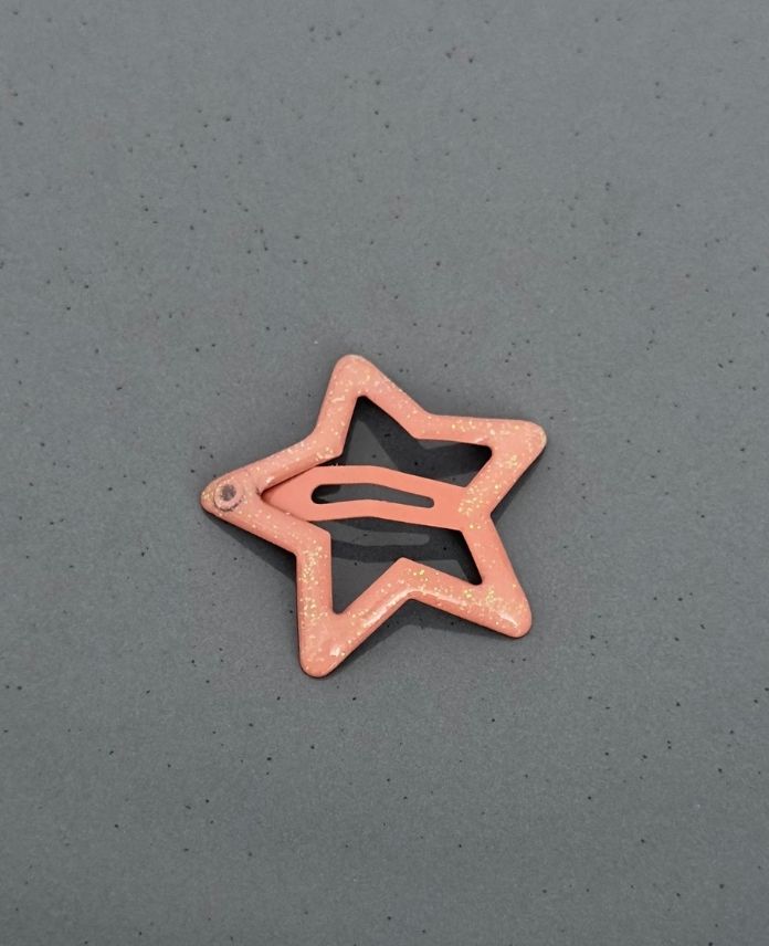 AKYILDIZCITTOKASIMLIPEMBE-1.jpg Akseusar Yıldız Simli Pembe Toka - Görsel 1