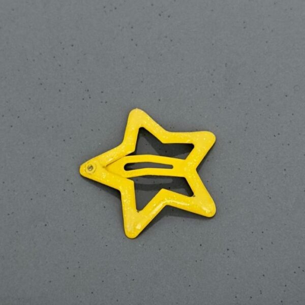 Akseusar Yıldız Simli Sarı Toka