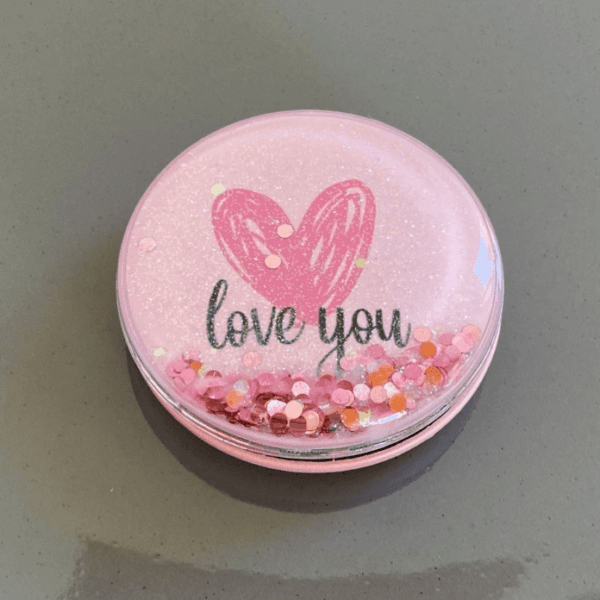 Aksesuar Yuvarlak Sulu Ayna