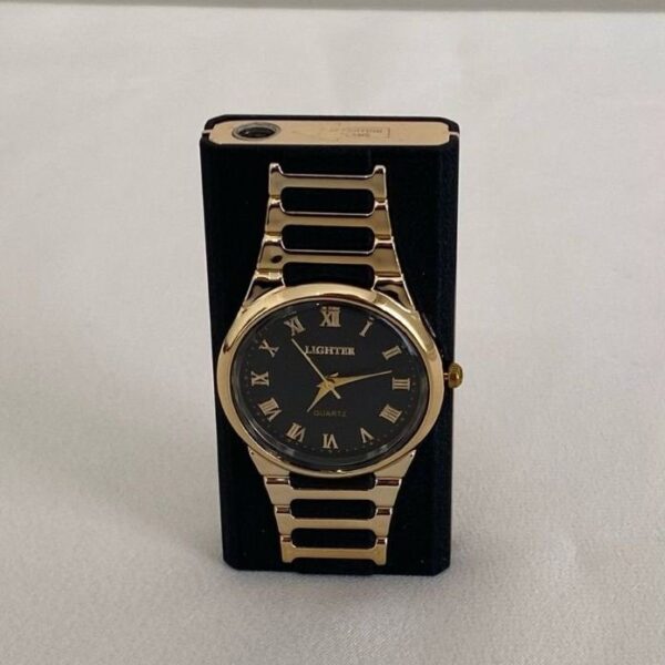 Saat Kordonlu Siyah Çakmak