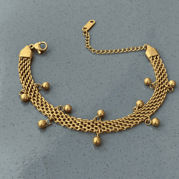 Çelik Çok Topçuklu Bileklik