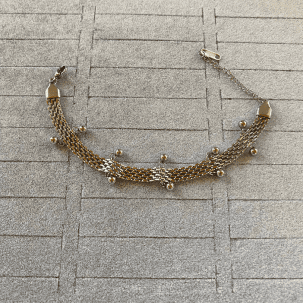 Çelik Çok Topçuklu Bileklik