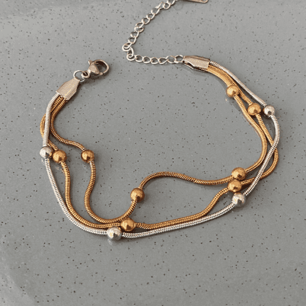 Çelik 3 Lü Dorika Bileklik