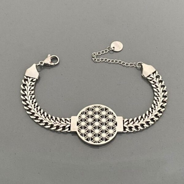 Çelik Hasır Yaşam Çiçek Bileklik