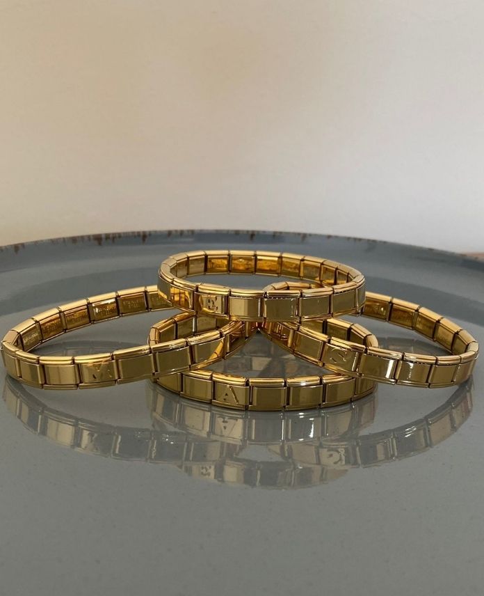 CBINOMIHARFLIG-1-1.jpg Çelik Nomi Harfli Bileklik - Görsel 1