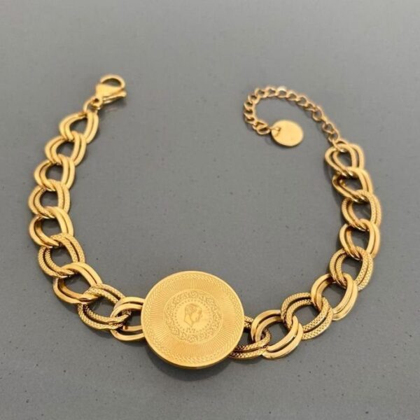 Çelik Samanyolu Üstü Çeyrek Bileklik