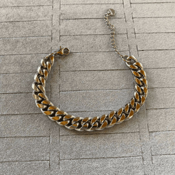 Çelik Lüks Zincir Kaliteli Bileklik