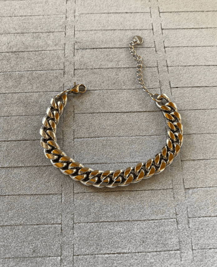 CBLUKSZINCIRKALITELIS.png Çelik Lüks Zincir Kaliteli Bileklik - Görsel 1