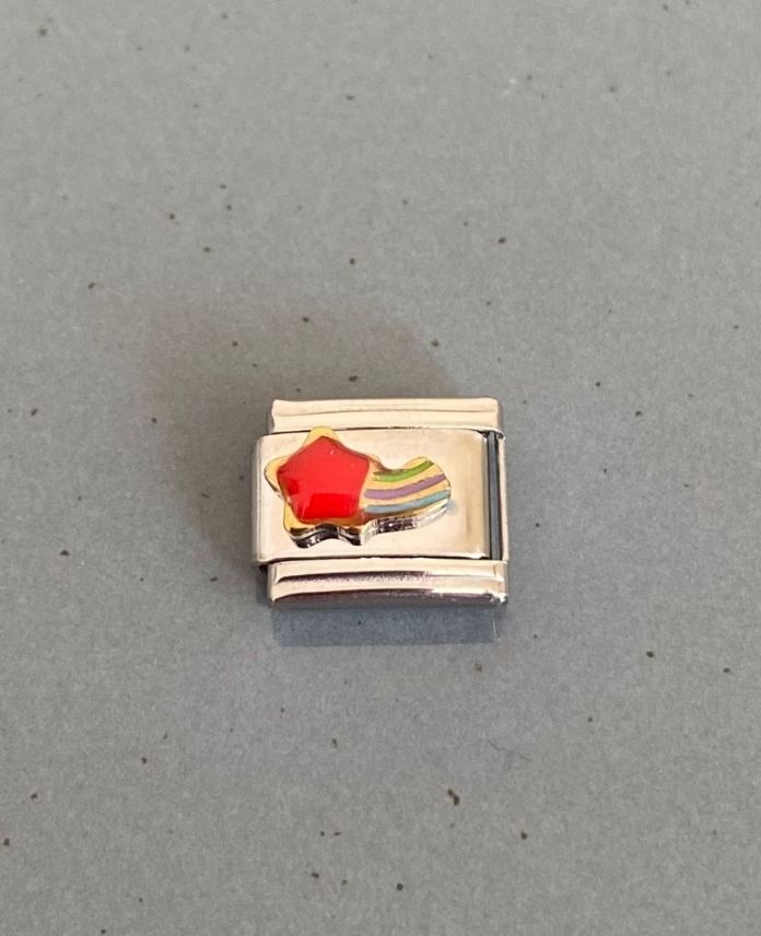 CCHITALYANKAYANYILDIZKIRMIZIS-1.jpg Çelik İtalyan Charm - Görsel 1