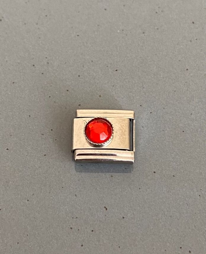 CCHITALYANKIRMIZIYUVARLAKTASS-1.jpg Çelik İtalyan Charm - Görsel 1