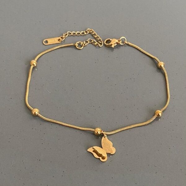 Çelik Dorika Kelebekli Halhal