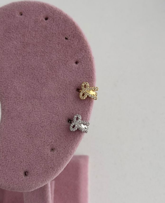 CHEKUCUKKURDELE-1.jpg Çelik Kurdele Helix Piercing - Görsel 1