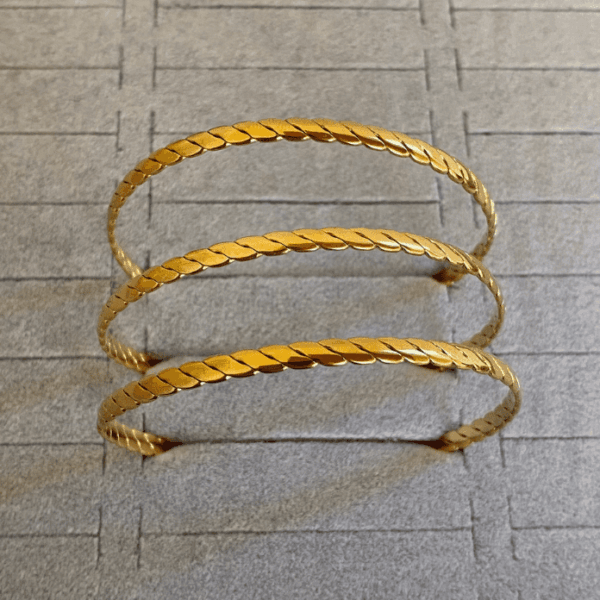 Çelik Adana Burması Bilezik 60mm Kelepçe