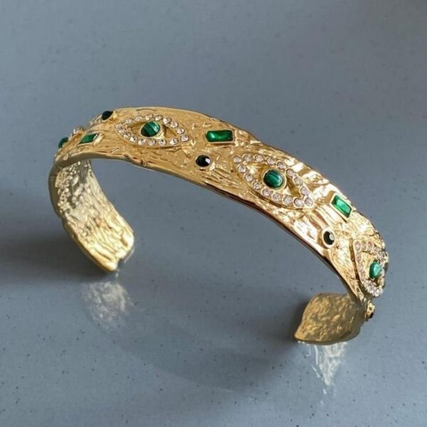 Çelik Açık Yeşil Gözlü Kelepçe