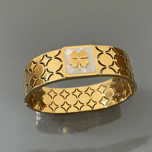 Çelik Geniş Kare Yoncalı Kelepçe