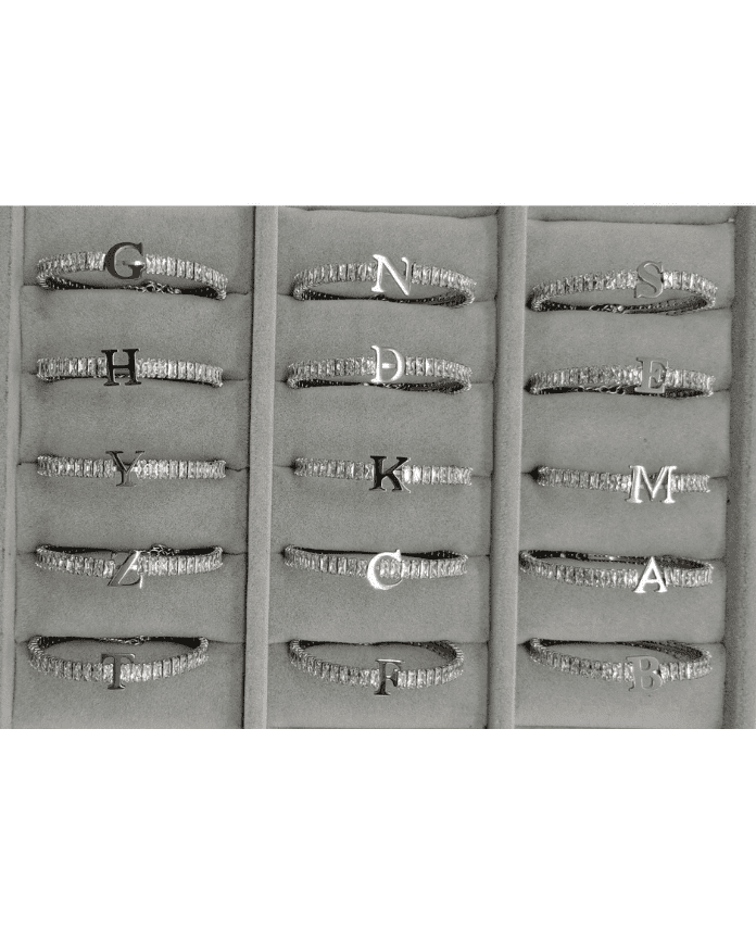 CKEHARFLIS.png Çelik Harfli Silver Kelepçe - Görsel 1