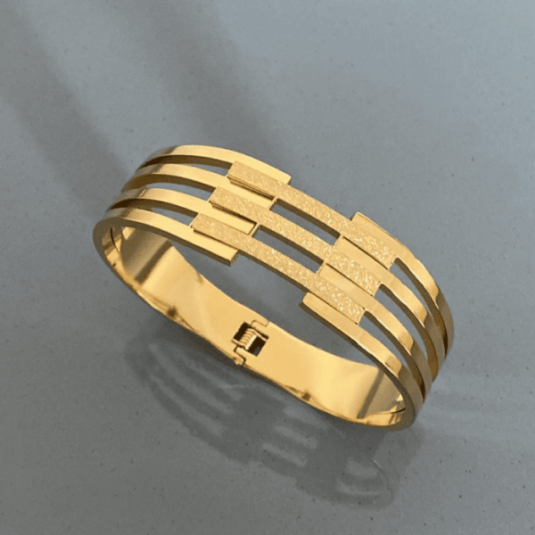 Çelik İçten 3 Lü Kaburga Simli Kelepçe