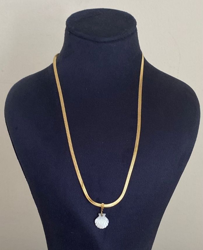 CKOITALYANISTIRIDYEG-1.jpg Çelik İtalyan İstiridye Kolye - Görsel 1