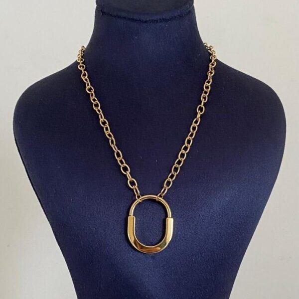 Çelik Tfny Zincir Kolye