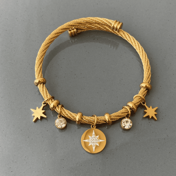 Çelik Kalın Sedefli Yıldızlı Pndr