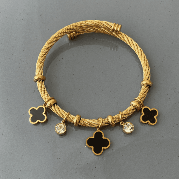 Çelik Kalın Siyah Yonca Pndr