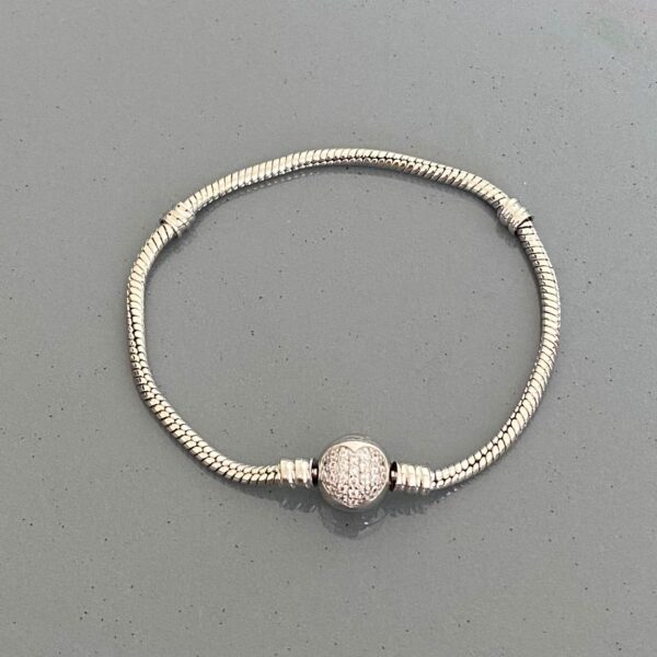 Pirinç Gerçek Kordon Yuvarlak Kalpli Pndr