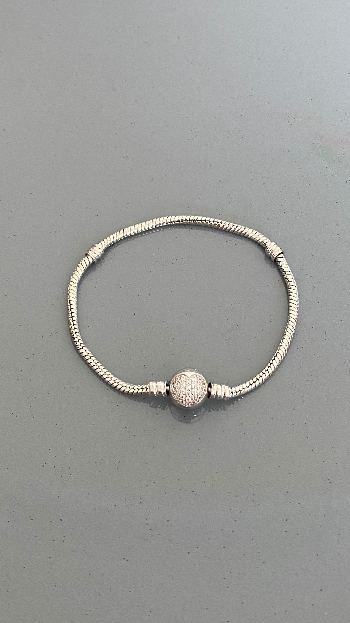 CPAYUVARLAKKAPLITASLIS.jpeg Pirinç Gerçek Kordon Yuvarlak Kalpli Pndr - Görsel 1