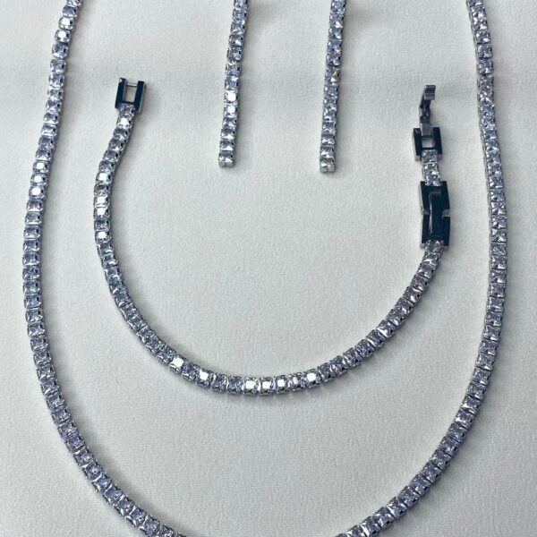 Çelik Su Yolu Silver Set