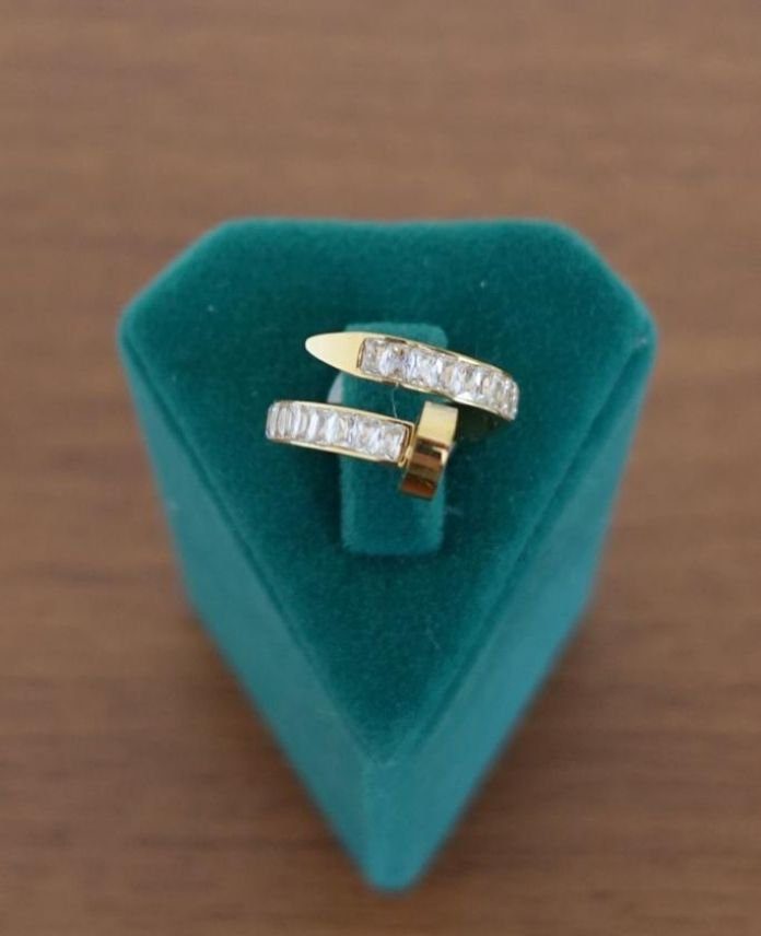 CYUAYARLAMALITASLICIVILIG-1.jpg Çelik Ayarlamalı Taşlı Çivi Yüzük - Görsel 1