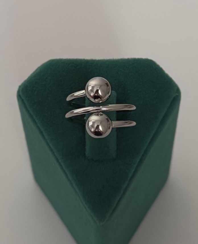 CYUAYARLAMALIUCSIRAIKITOP1S-1.jpg Çelik Numaralı 3 Sıra 2 Top Yüzük - Görsel 1