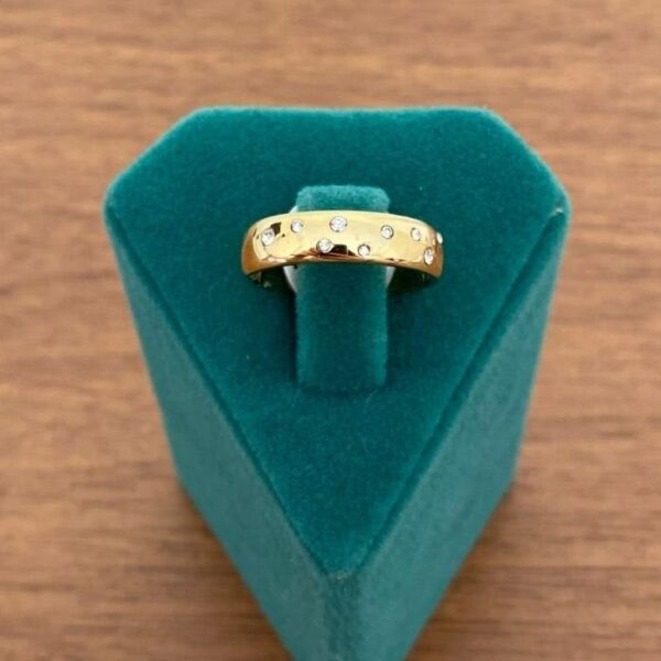 Çelik Numaralı Alyans Yüzük