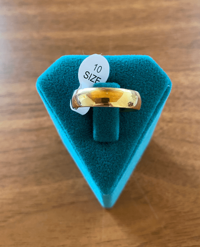 CYUNUMARALIALYANSORTAG.png Çelik Numaralı Orta Alyans Yüzük - Görsel 1