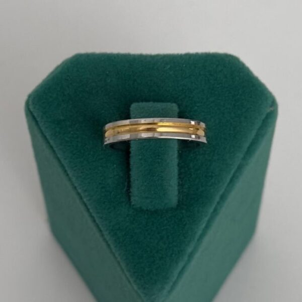 Çelik Numaralı Düz Multi Yüzük