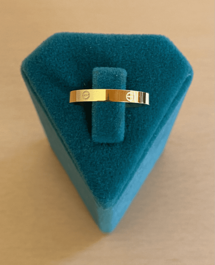 CYUNUMARALIINCECRTG.png Çelik Numaralı Crt İnce Taşsız Yüzük - Görsel 1