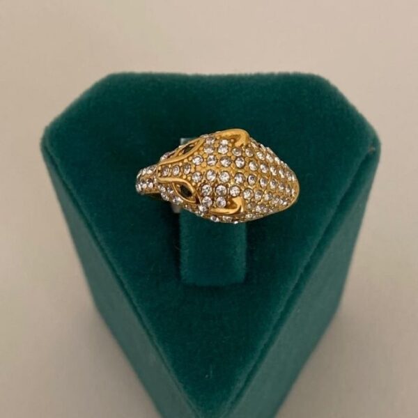 Çelik Numaralı Kaplan Taş Yüzük