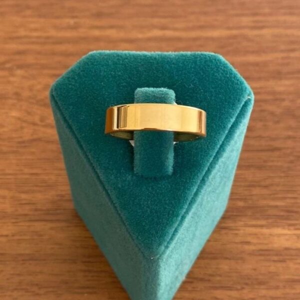 Çelik Düz Alyans Yüzük