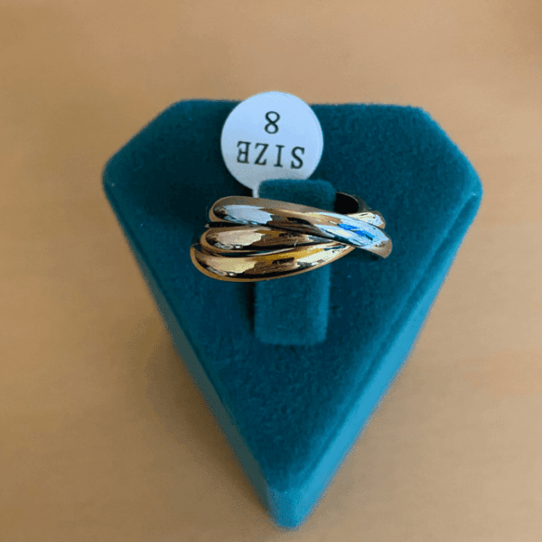 Çelik Numaralı Multi Stres Yüzük