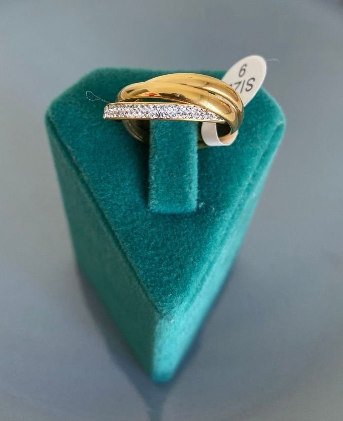 CYUNUMARALITASLISTRESYUZUGUG-1.jpg Çelik Numaralı Taşlı Stres Yüzük - Görsel 1