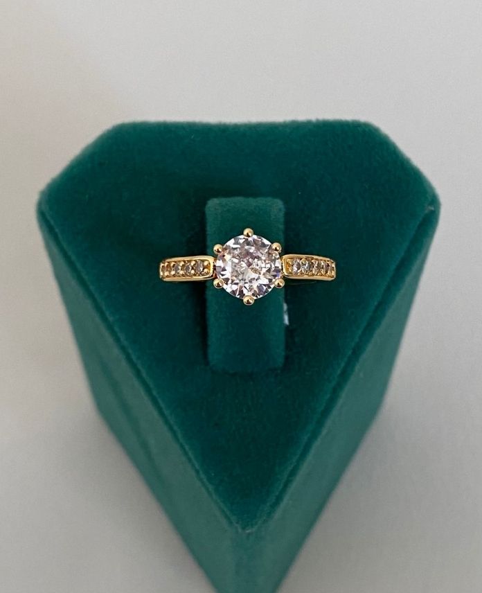 CYUNUMARALITEKTASKENARITASG-1.jpg Çelik Numaralı Tektaş Yüzük - Görsel 1