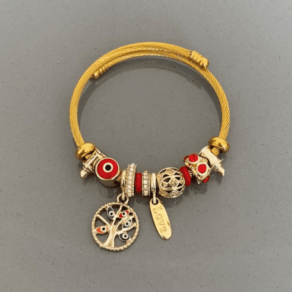 Ağaçlı Kırmızı Gold Pndr