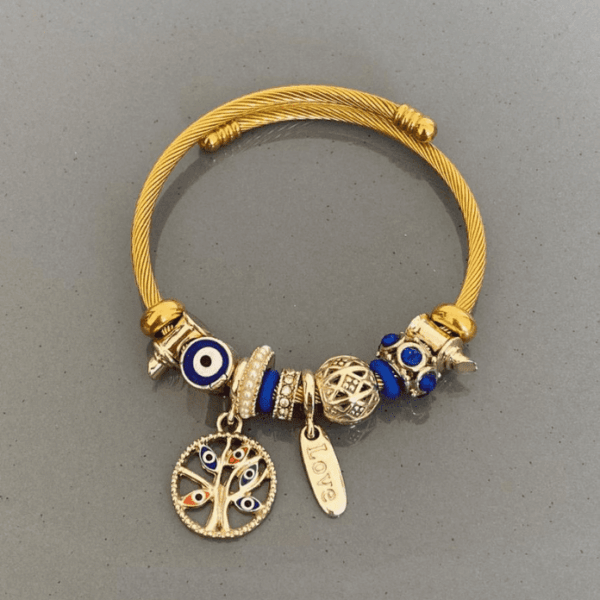 Ağaçlı Mavi Gold Pndr