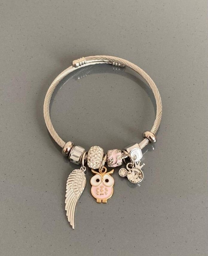 PABAYKUSKANATPEMBES-1.jpg Baykuş Kanatlı Pembe Pndr - Görsel 1