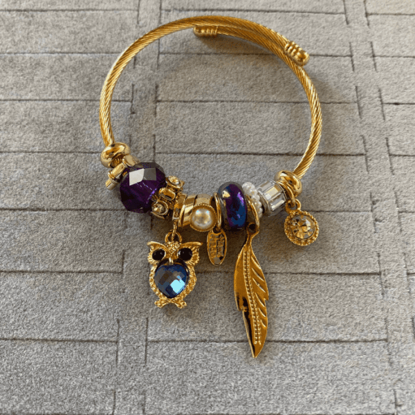 Baykuş Tektaşlı Mavi Pndr