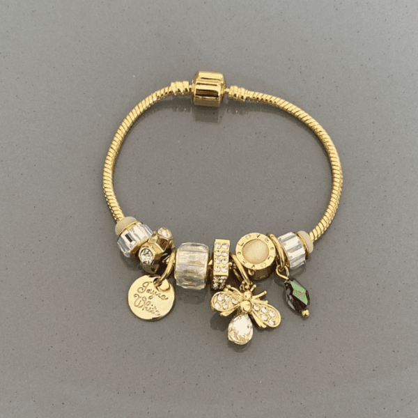 Arı Taşlı Gerçek Kordon Beyaz Pndr