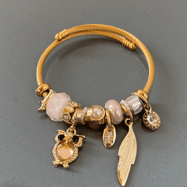 Baykuş Pembe Tektaşlı Pndr