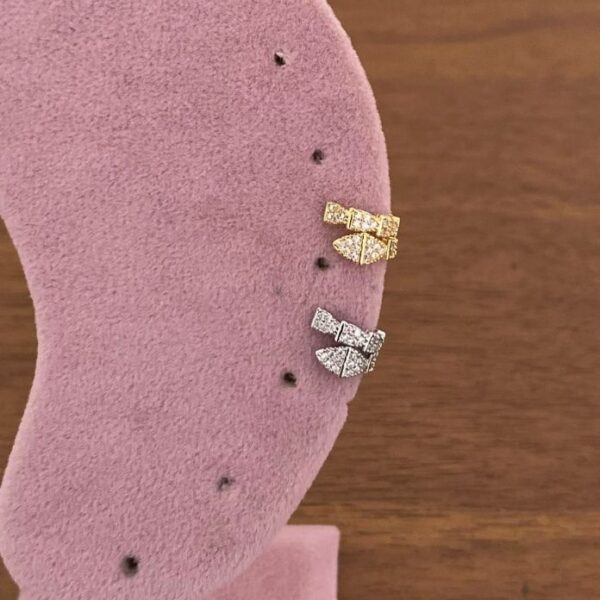 Pirinç Geometrik Şekil Earcuff