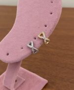 Pirinç Sonsuzluk İşareti Earcuff - Görsel 2