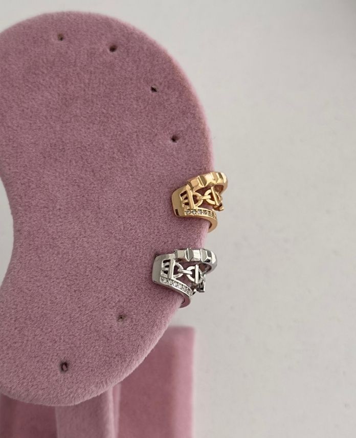 PIEAUCSIRAKOLAKAPAGITASLI-1.jpg Pirinç Kolakapağıtaşlı Earcuff - Görsel 1