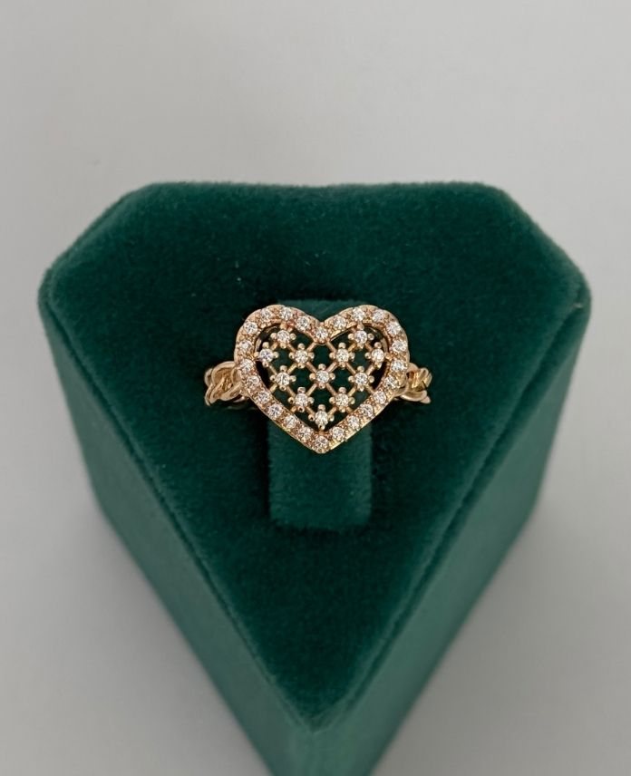 PYU1461R-1.jpg Pirinç Ayarlamalı Yüzük - Görsel 1